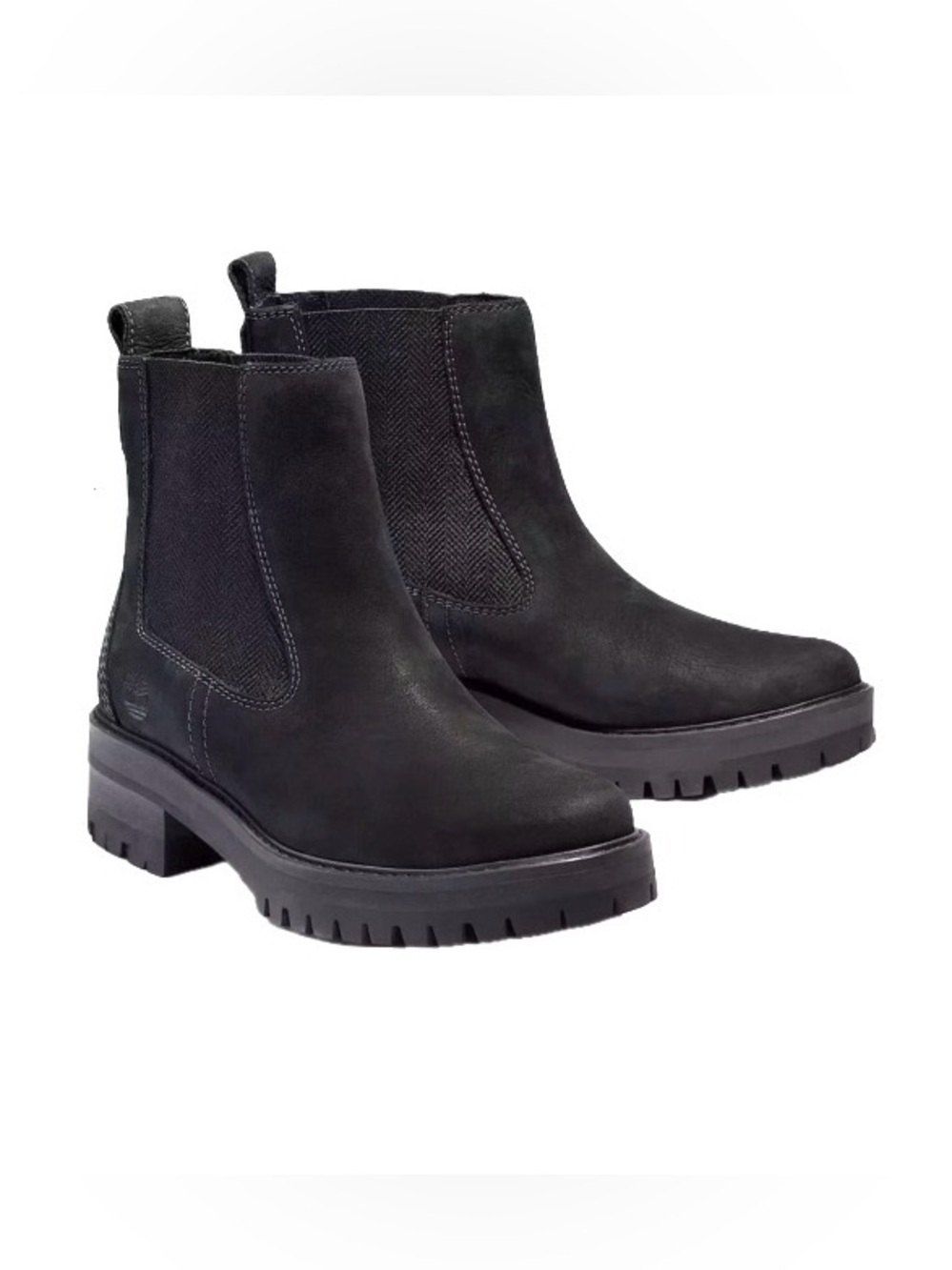 Timberland , Women's Black Nubuck leather Courmayeur Boots, Size 8.5
